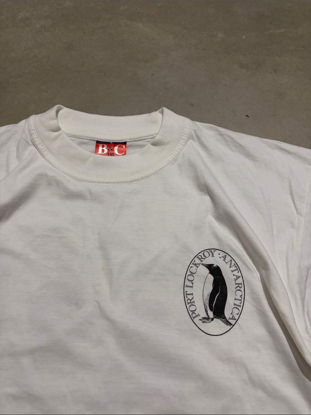 Vintage Port Lockroy Antarctica Penguins Short Sleeve Shirt - Picture 4 of 5